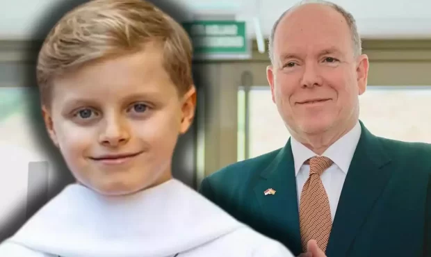 آلبرت از ژست دوست داشتنی موناکو با پسرش ژاک در یک روز بسیار مهم