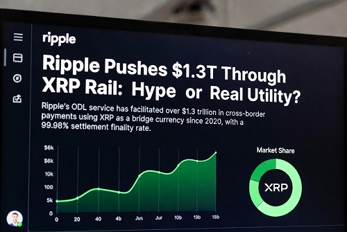 ریپل ۱.۳ تریلیون دلار رو از طریق شبکه XRP جابه‌جا کرد: هایپ تبلیغاتی یا کاربرد واقعی؟