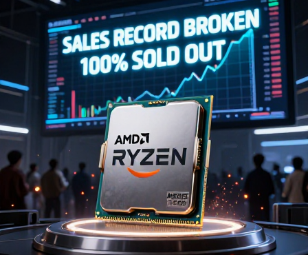 فروش افسانهای AMD Ryzen 7 9800X3D؛ رکوردی که توجه همه را جلب کرد فروش افسانهای AMD Ryzen 7 9800X3D؛ رکوردی که توجه همه را جلب کرد